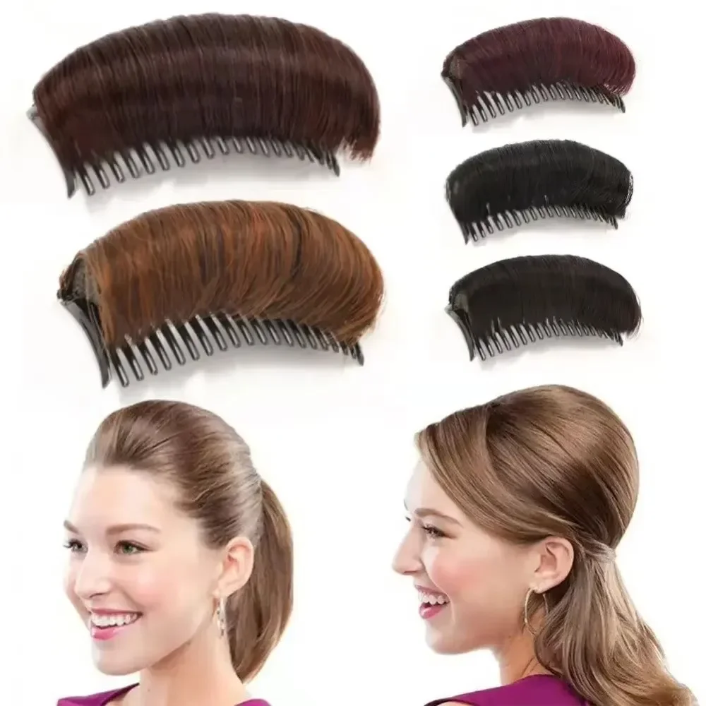 Comfortable Invisible Fluffy Hair Pad High Temperature Fiber Insert Comb Fluffy Hair Clip Hair Accessory Women's Styling