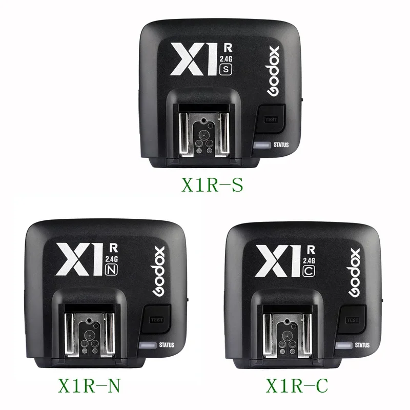 Godox X1R-C / X1R-N / X1R-S X1 TTL 2.4G Wireless Flash Receiver for X1T X2T Xpro Trigger Transmitter Canon Nikon Sony Speedlite