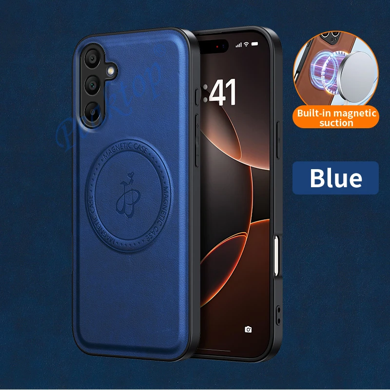 Durable Anti-Scratch Phone Case with Magnetic Ring Holder