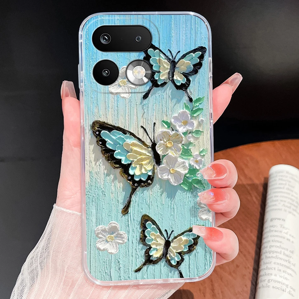 Stylish Soft Slim TPU Clear Silicone Phone Case - Lightweight Protective Cover