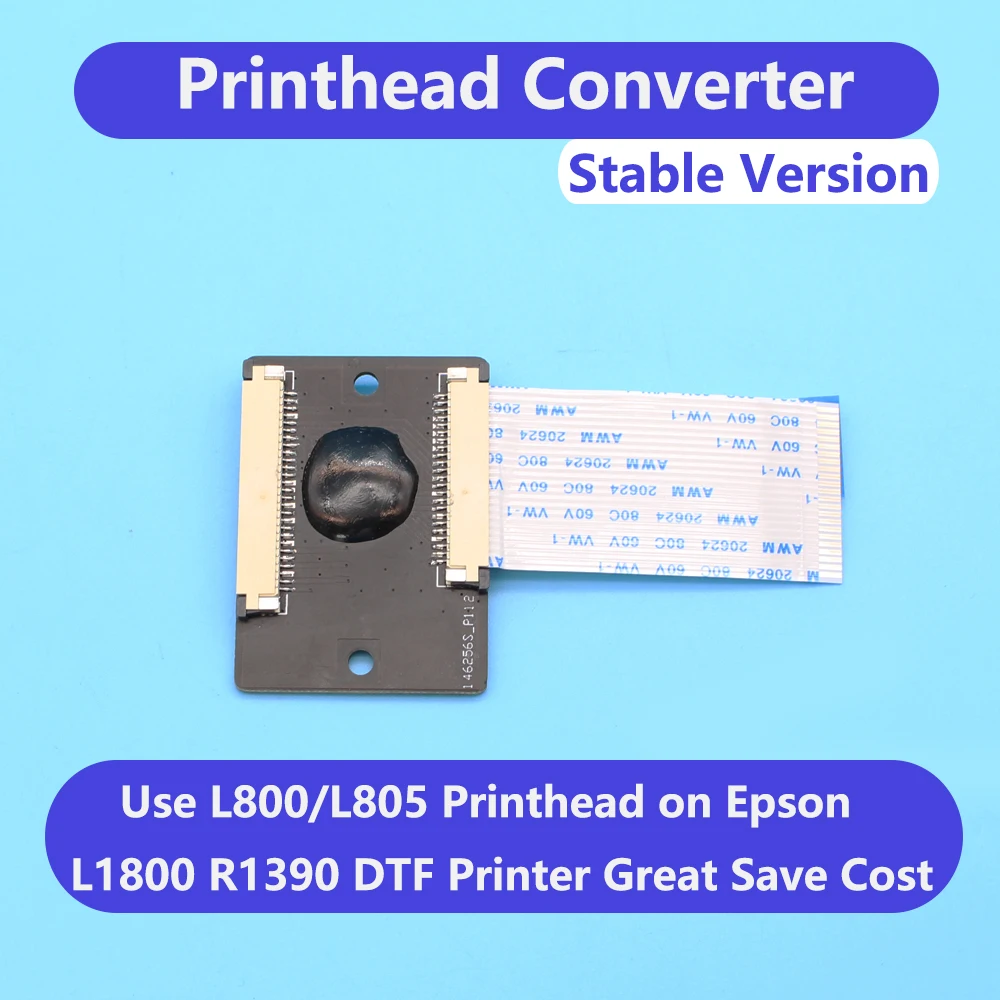 

Printhead Converter For Epson L1800 R1390 DTF DTG UV Printer Use L805 L800 Print Head Adapter Board Card