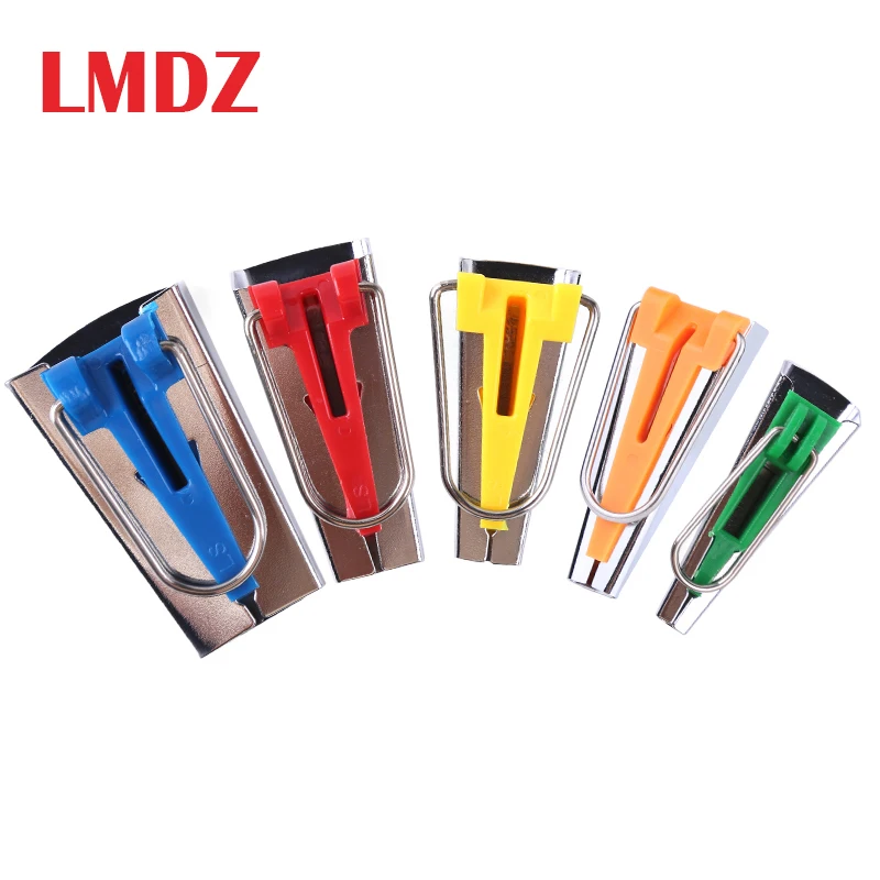 LMDZ Bias Tape Makers Sewing Accessories  6mm 12mm 18mm 25mm bias binding tape maker Domestic Machine Sewing Quilting Tools