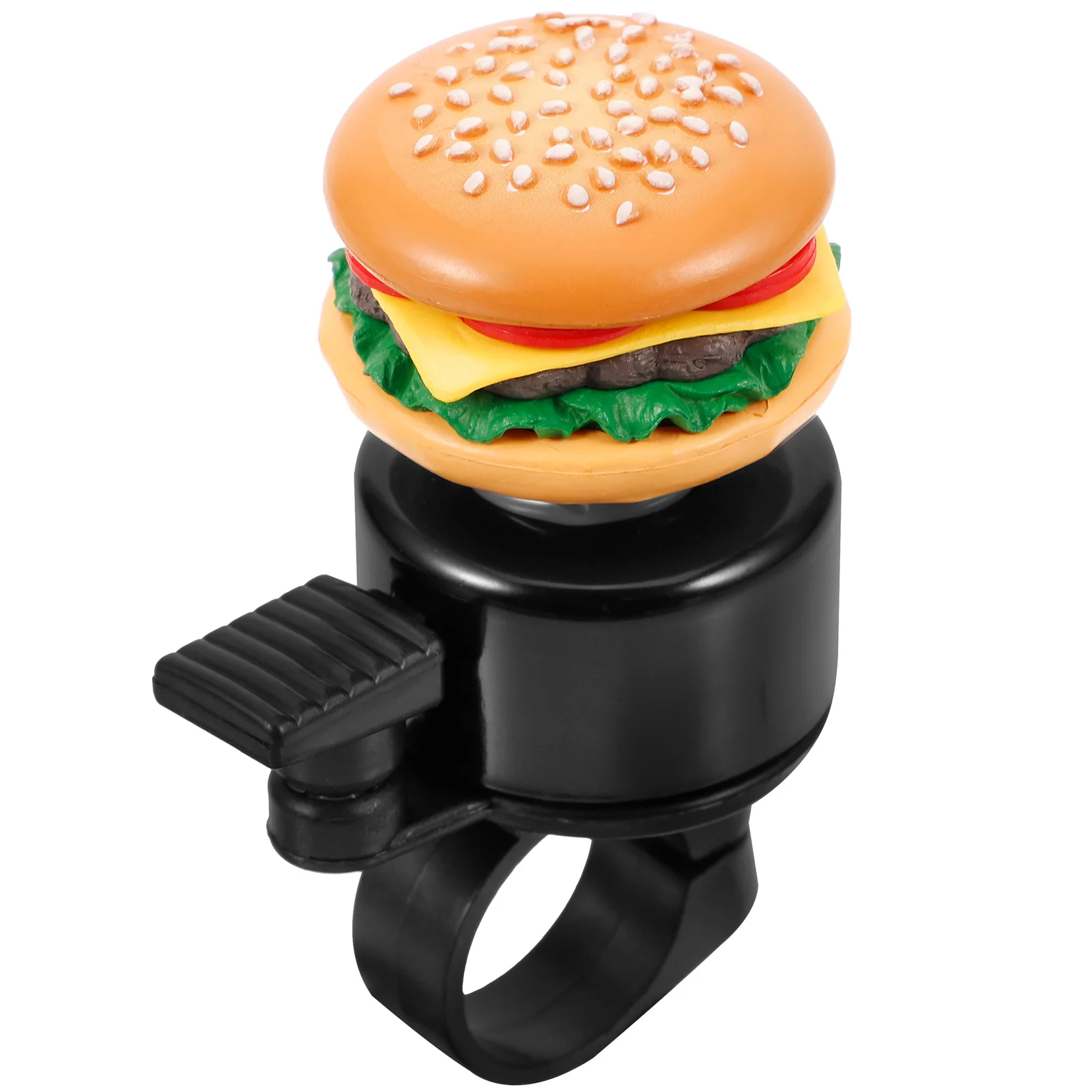 

Kids Bike Bell Cartoon Burger Handlebar Bell Cycling Adorable Bell Cute Cartoon Bike Ringer Bell
