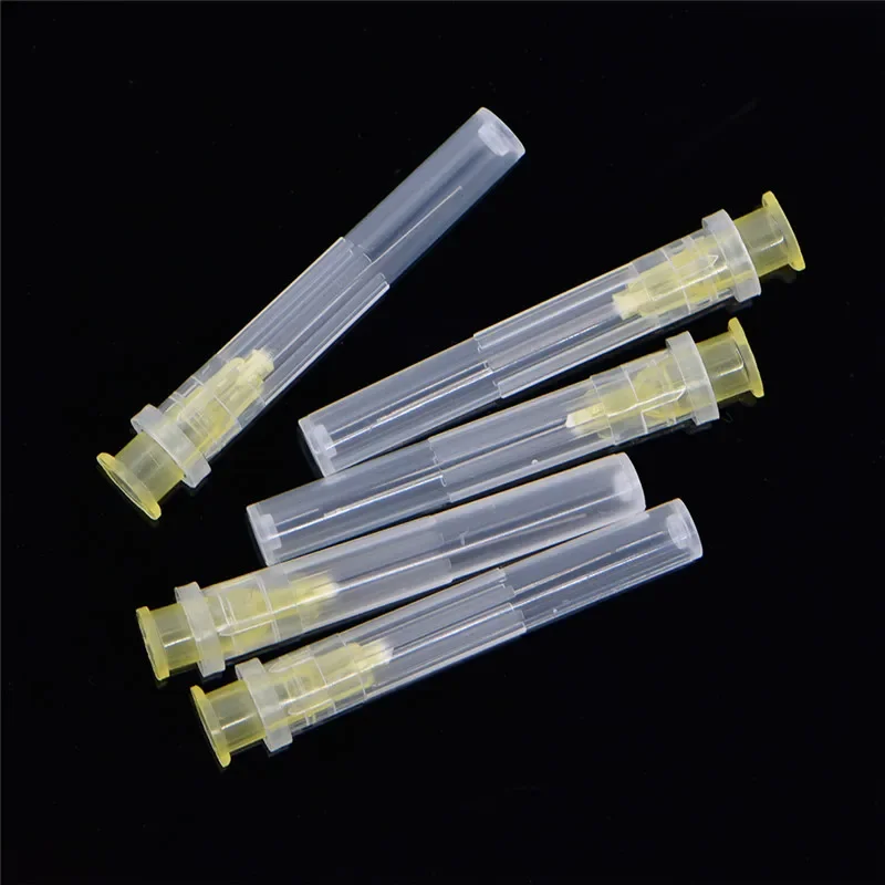 

10Pcs /Bag Dental Endo Irrigation Needle Tip 30GA End-Closed Half Cut Endo Syringe Oral Care Tooth Cleaning Tools