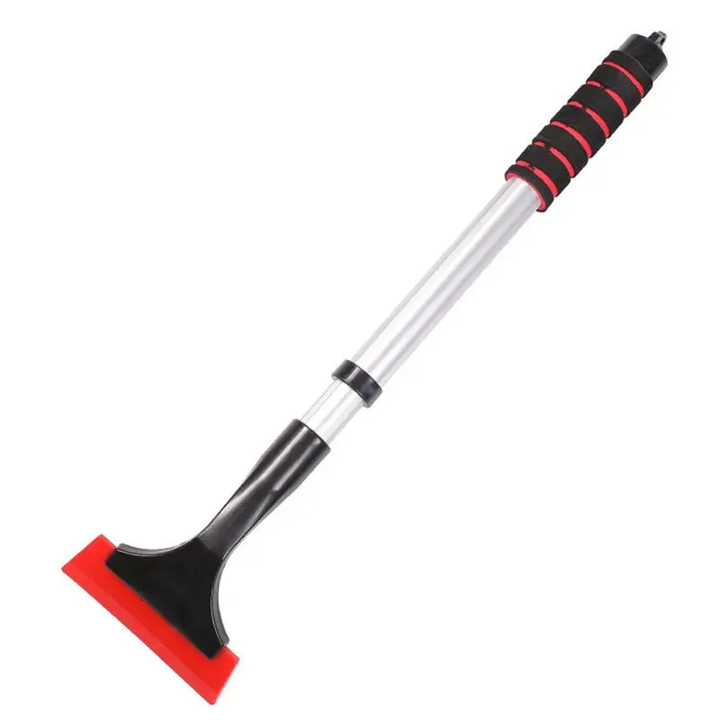 

Car Snow Shovel Long-handle Snow Shovel Extra-long Handle Rubber Squeegee Rubber Ice Cleaning Tool For Snow Ice And Defrost