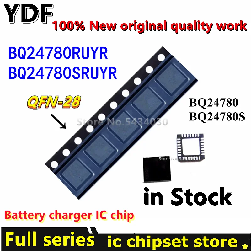 (2pcs) 100% New 24780S BQ24780S XQ24780S 24780 BQ24780 BQ24780RUYR ...
