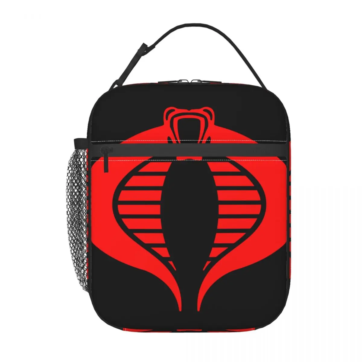 

Insulated Lunch Bag Cobra GI JOE Lunch Box Tote Food Handbag