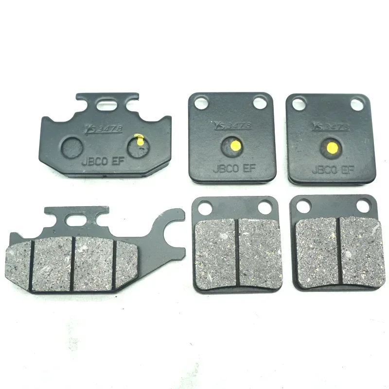 

Передние и задние тормозные колодки для мотоцикла YAMAHA YFM45FX Wolverine 450 4WD 2008-2010 4X4 Sport 2006 YFM 45FX YFM45 FX ATV