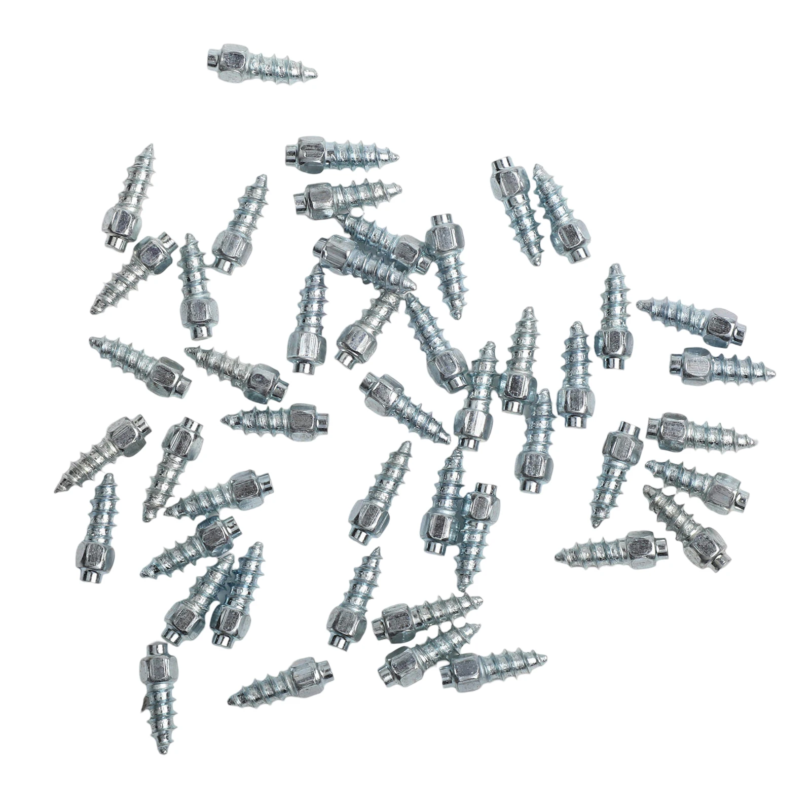 ATV Tire Studs Snow Tire Studs 4x12 Mm Size Aluminum Material Easy Installation High Reliability Winter Driving