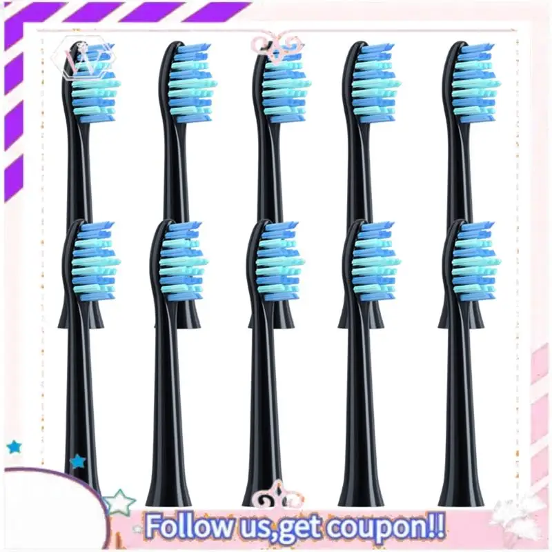 HUAWEI/Lebooo/Fupai/KKC/ZR 스마트 전동 칫솔 클린 브러시 헤드 교체 브러시 용 내구성 10PCS 교체 부품