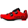 Professional Cycling Road Shoes for Men Women Route Cleats Road Bike Speed Flat Sneaker Racing Bicycle Mountain Spd Biking 5