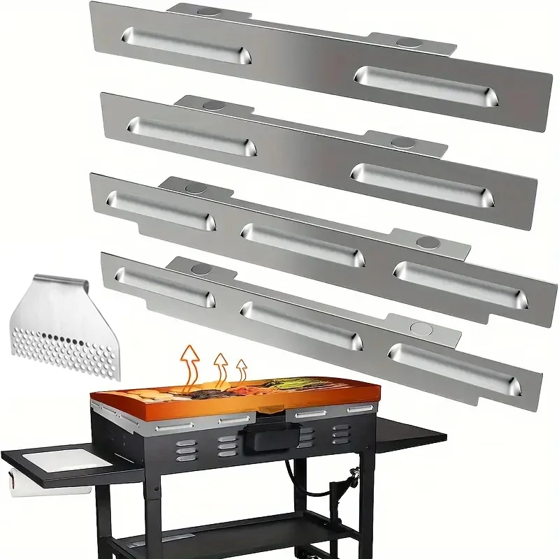 Paravento Magnetico Per Piastra Blackstone 28 Pollici - Antivento, Magnete Resistente Al Calore