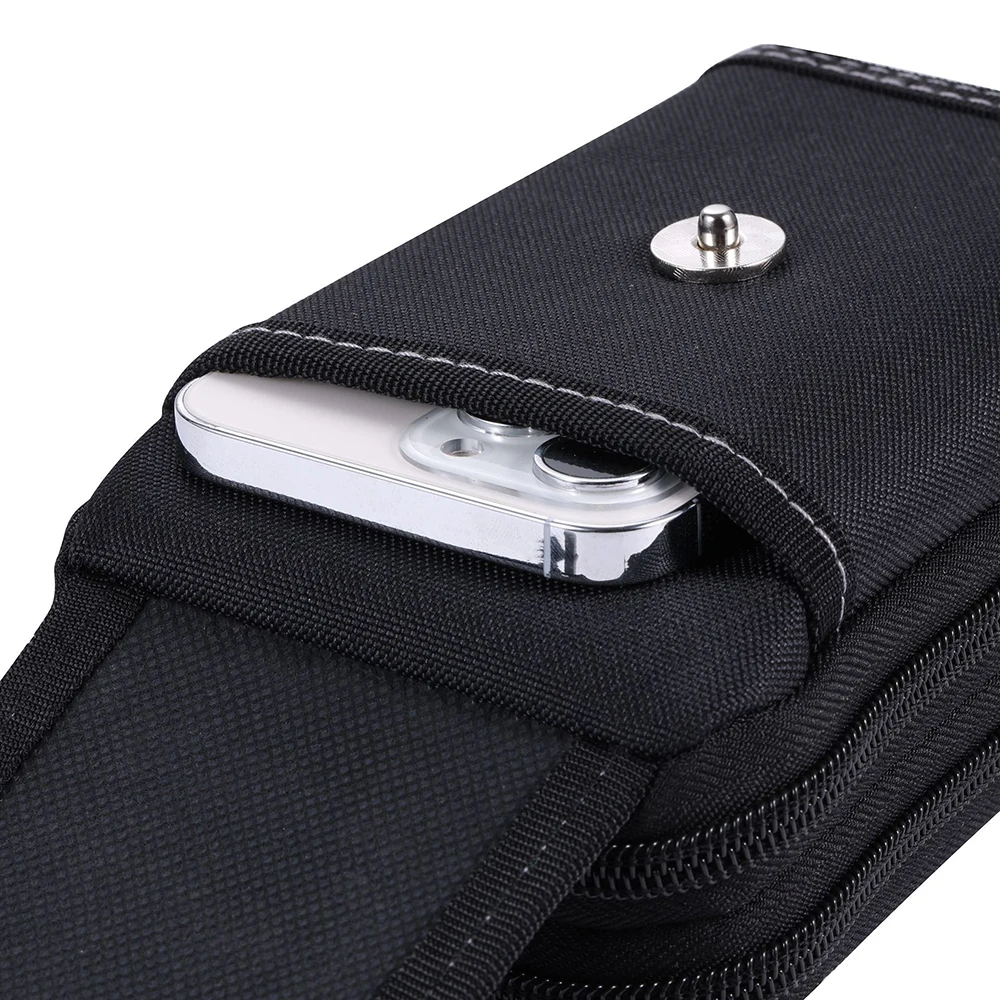 Taktische Molle Tasche Sport Gürtel Taille Tasche Männer Doppel Schicht Handy Tasche Camping Jagd Fanny Pack Utility EDC Pack – Detail 6