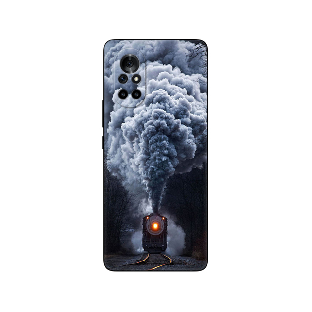 Huawei Nova 8 Case Nova8 5G 4G Back Cover For Huawei Nova 8 5G Phone Cases Soft Silicone TPU Fundas 6.57 inch black tpu case