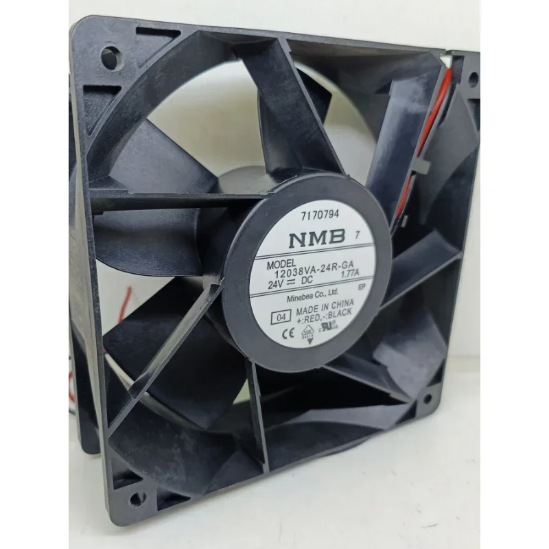 CPU 냉각 선풍기, NMB 12038VA-24R-GA 24V 1.77A 컨버터 쿨러 선풍기 12038 12cm 120x120x38mm