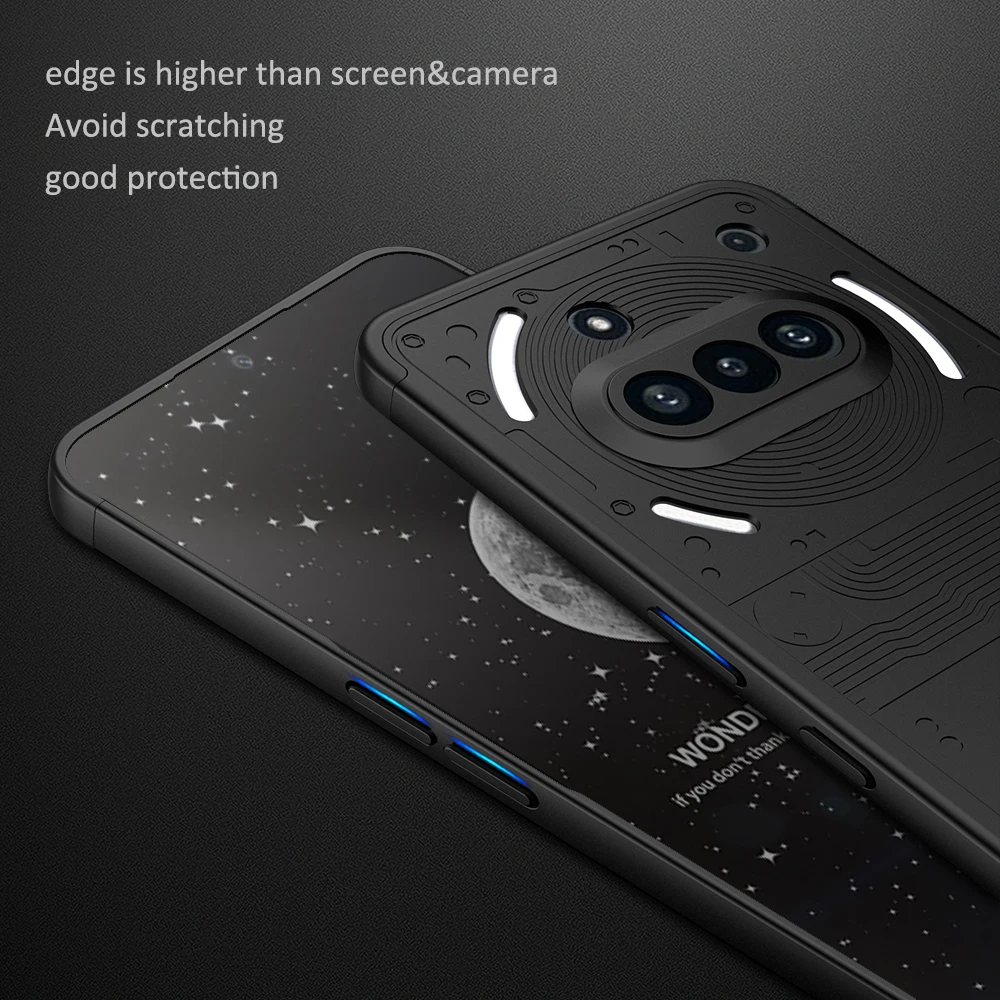 Ultra Thin Matte Frosted Hard Plastic Flashlight Cutout Case