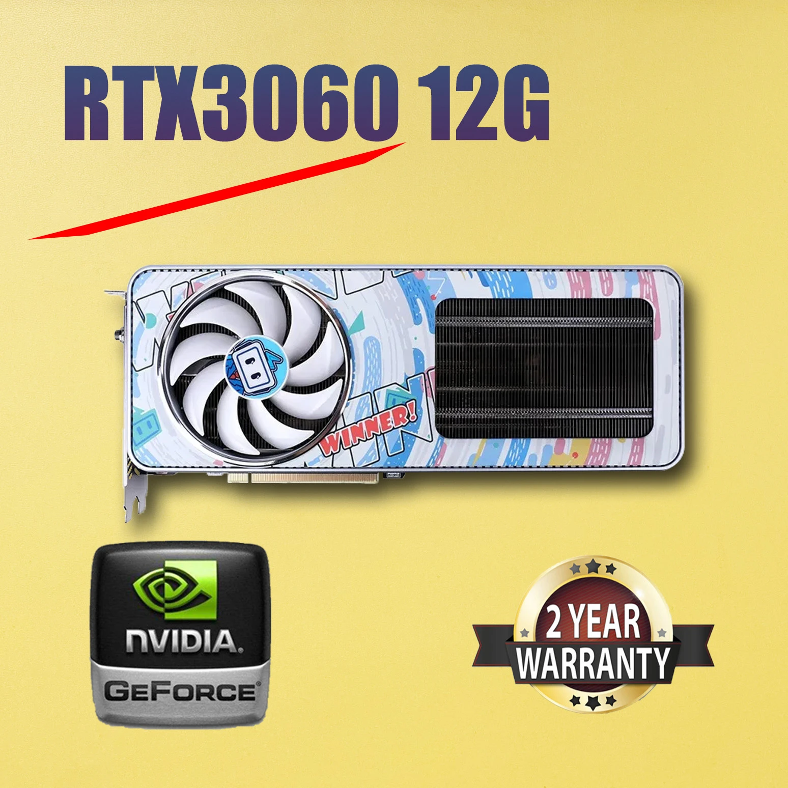 Placas Gr ficas NVIDIA RTX3060 12G 192bit PCIE4 0X16 Duplo Ventilador Placas gr ficas nvidia rtx3060 12g 192bit pcie4 0x16 duplo ventilador