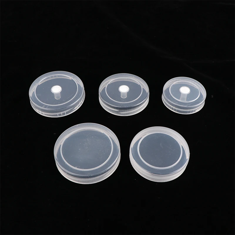 Tissue Culture Bottle Cap 10Pcs Diameter 53/63/70mm Tissue Culture Bottle Cap Resistant Fungus Bottle Airtight Cap Breathable Special Culture Caps