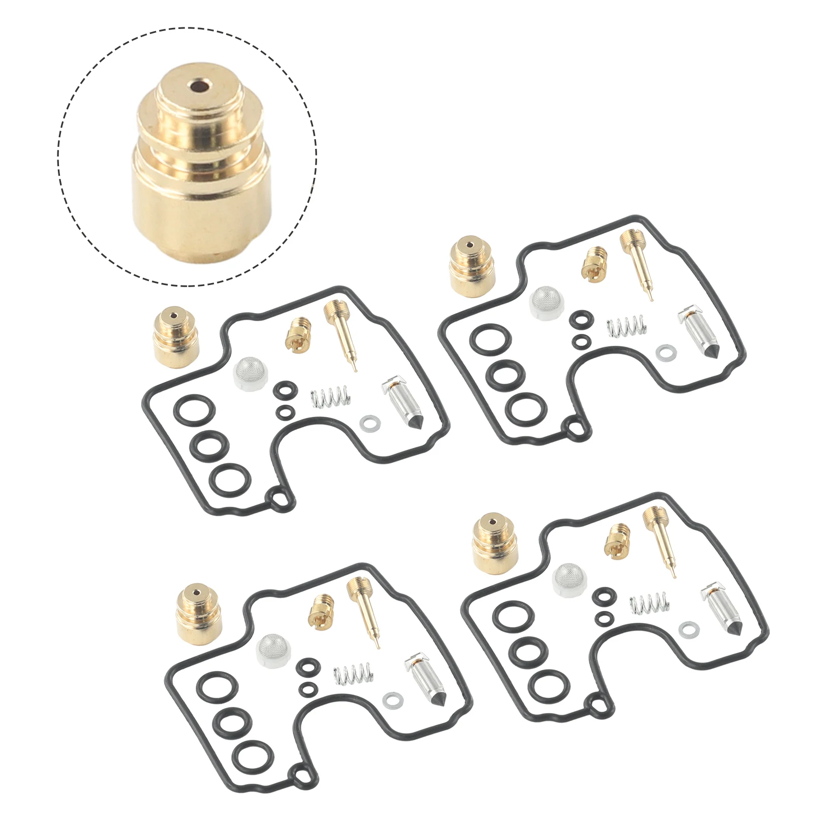 

Part Carburetor Set Rebuild Repair Kit Rubber Set Brass Carburetor For YTR YZF-R1 Brand New Durable And Practical