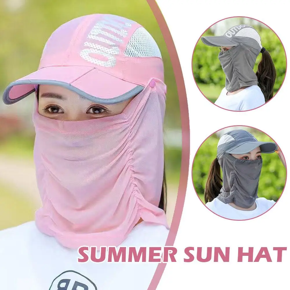 

Neck Protection For Men Silk Scarf UV Protection Outdoor Cap Mask Sunscreen Veil Anti-uv Face Cover Face Scarf Sunscreen Ma U0V7