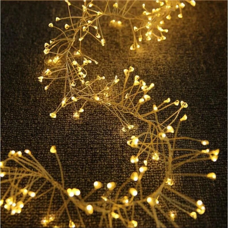 5M/3M Copper Wire String Lights Fairy Tale Garland Light String Wedding Party Christmas Home Decoration Battery Operated led string lights decorative lights string lights led fairy lights