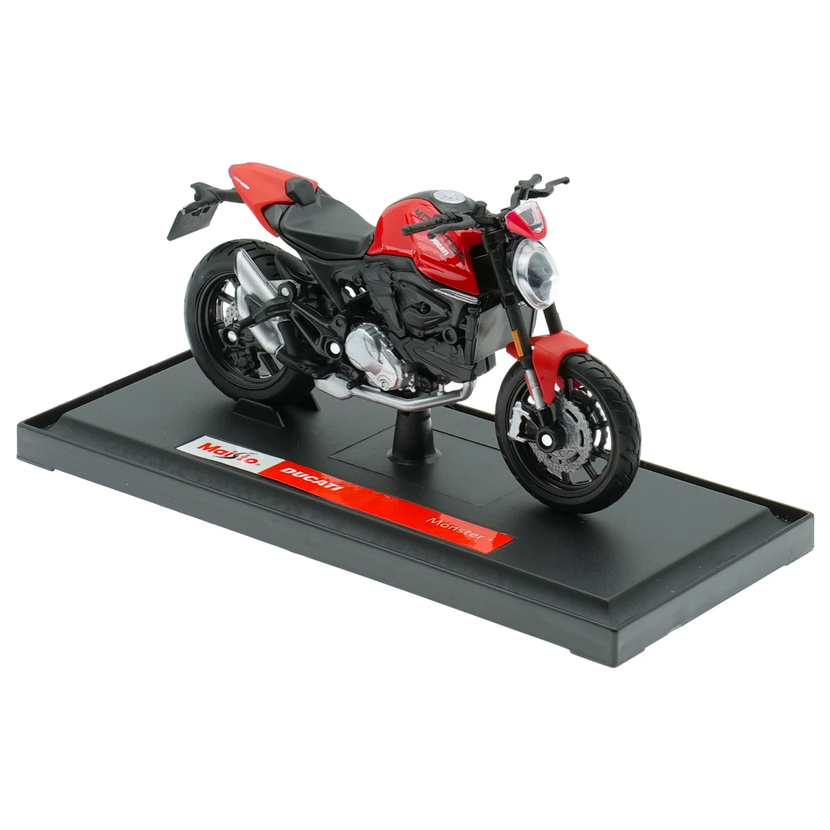 Maisto 1:18 2021 Ducati Monster + Static Die Cast Vehicles Collectible Hobbies Motorcycle Model Toys 5