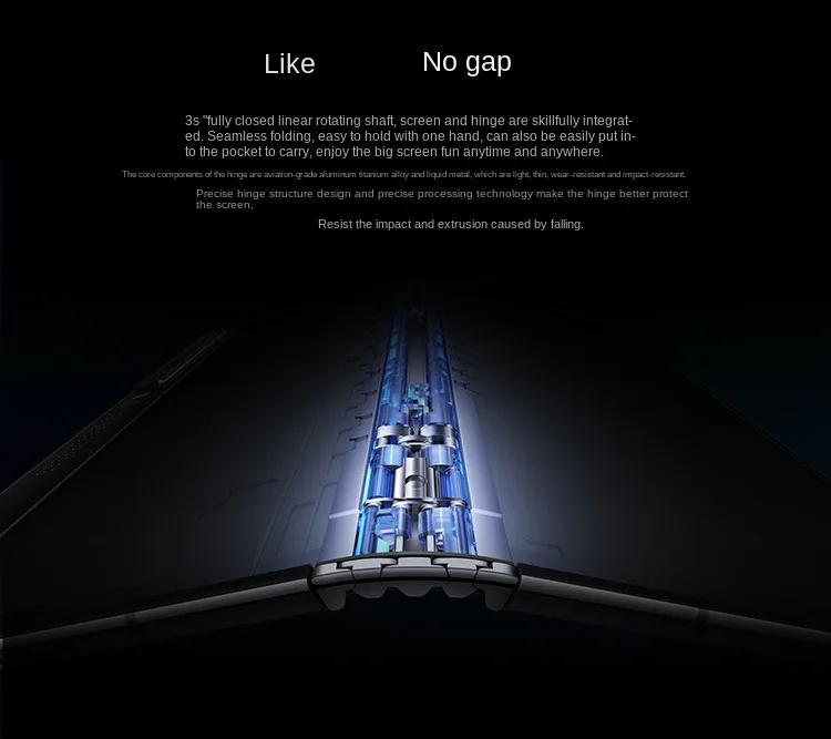Royole Flexpai 2 Smart 8GB+256GB Support English And 5G Smart Foldable Flexpai2 Product For People Folding Touch Panel