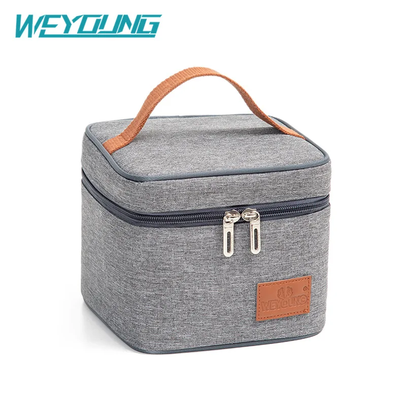 Lunch Bag Insulated Cold Picnic Carry Case Thermal Portable Lunch Box Bento Pouch Lunch Container Food Storage Cooler Bags wooden lid lunch box 304 stainless steel japanese style bento box bamboo cover food container portable lunch bag picnic sandwich