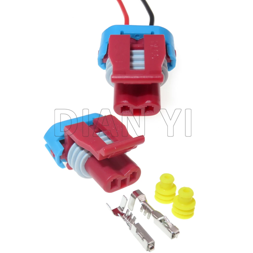 

1 Set 2 Way Starter Automotive Sealed Connector For Nissan Paladin ZXAUTO 12052643 Car Valve EGR Socket With Cables