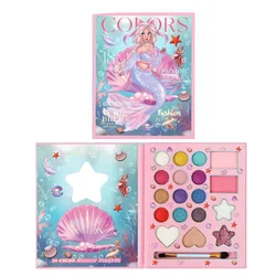 Women's 18 - Color Fashionable Pearlescent & Matte Eyeshadow Palette (18 color)