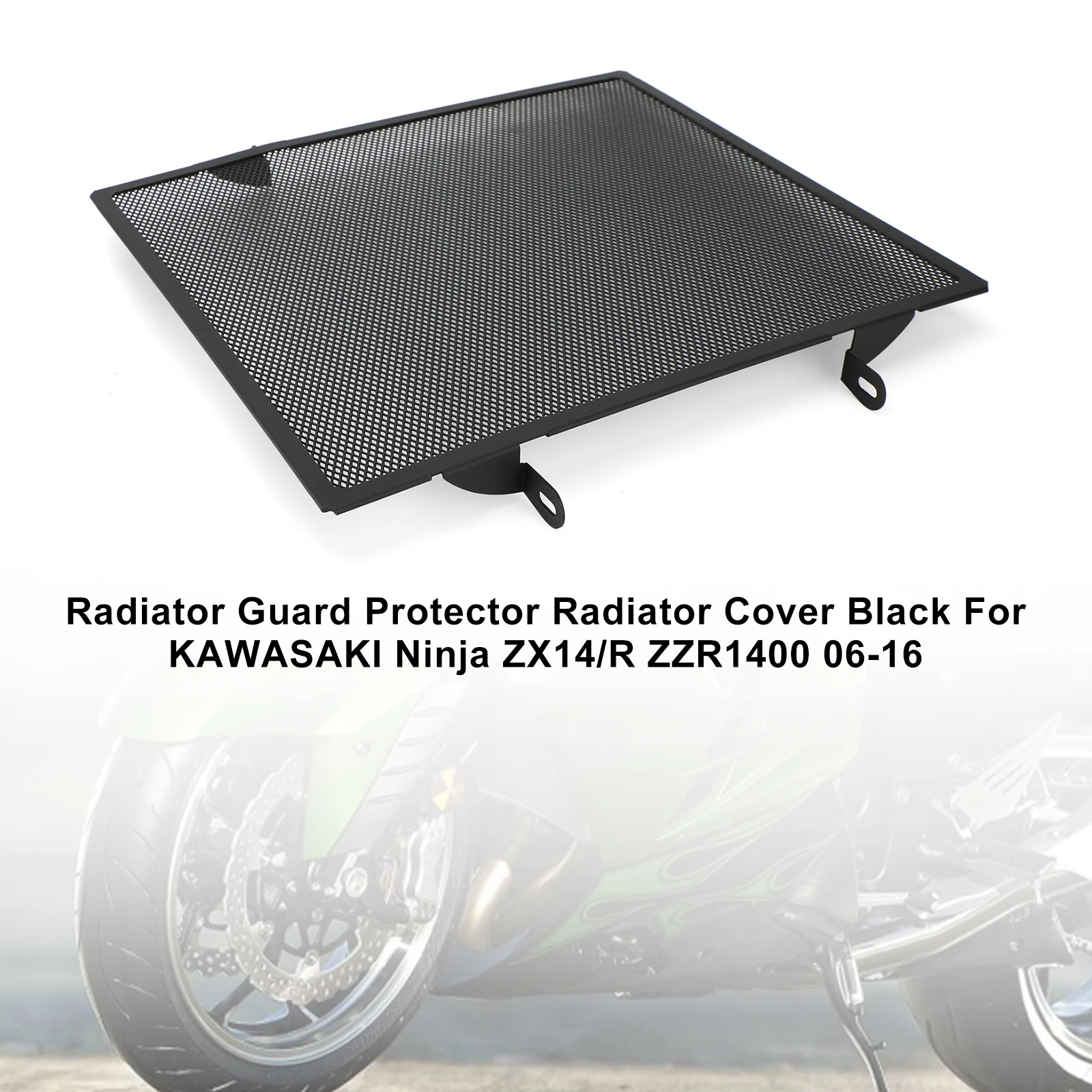 Topteng Radiator Guard Protector Radiator Cover For KAWASAKI Ninja ZX14