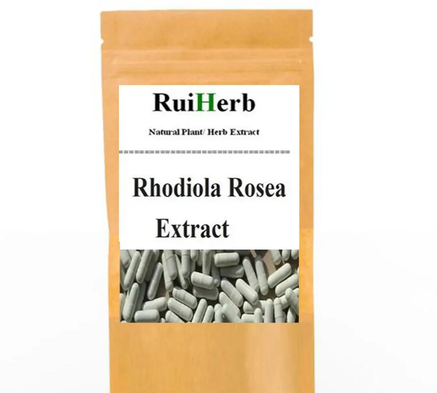 1PACK -100PCS, Rhodiola Rosea Extract 500mg Capsule