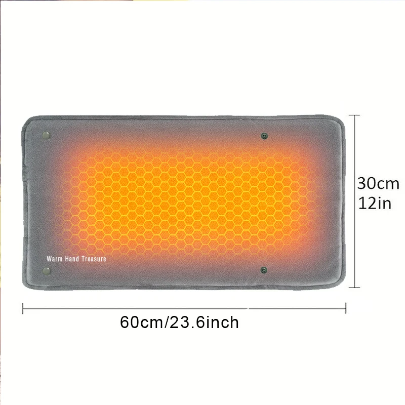 New Graphene Quick Heating Warming Pad with Adjustable Temperature and Timing USB Power Supply Office and Home Warming Handbags 6
