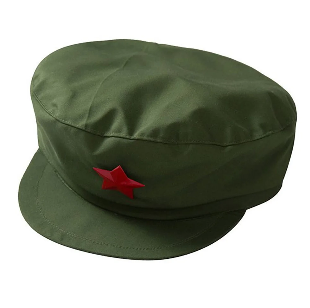 Chinese Officer Mao Cadre Green Uniform Suit Costume Coat 1960‘s CN Army Cosplay Costume Prop for Men Women 5