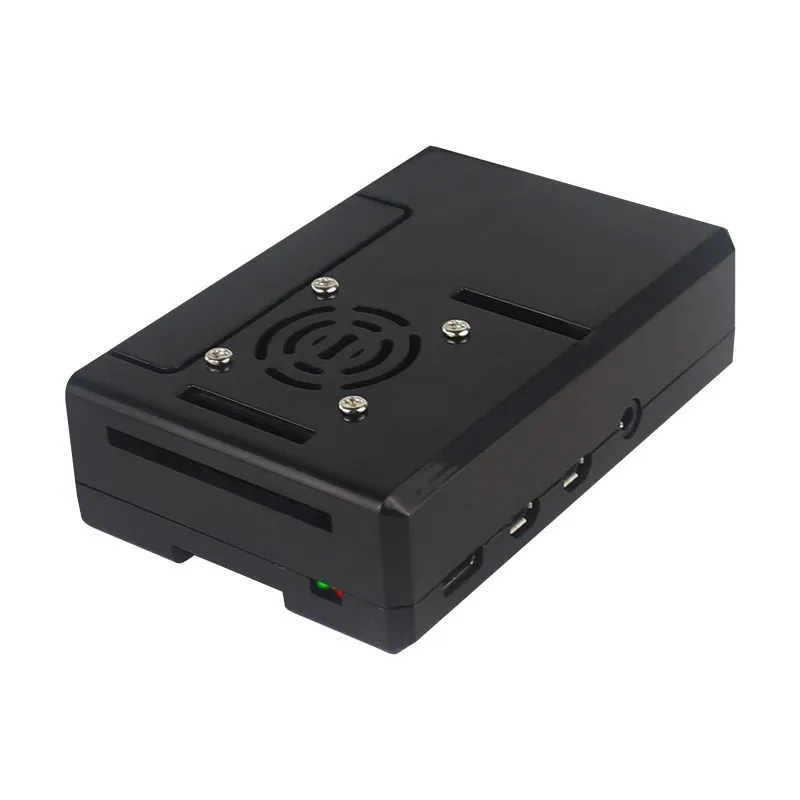 Abs para Raspberry pi Modelo b Shell Plástico Removível Gpio Capa com Ventilador de Refrigeração para Raspberry pi 4b Case - Imagem 3