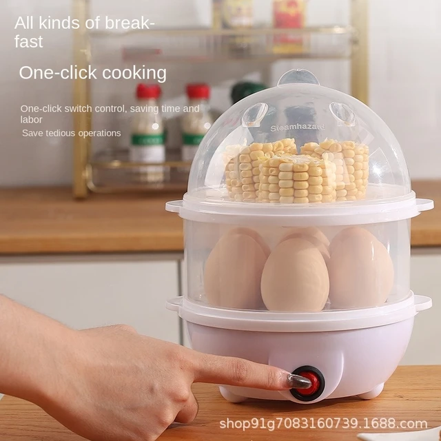 Mini breakfast machine, home egg cooker, small egg steamer, small kitchen  appliances, automatic power off