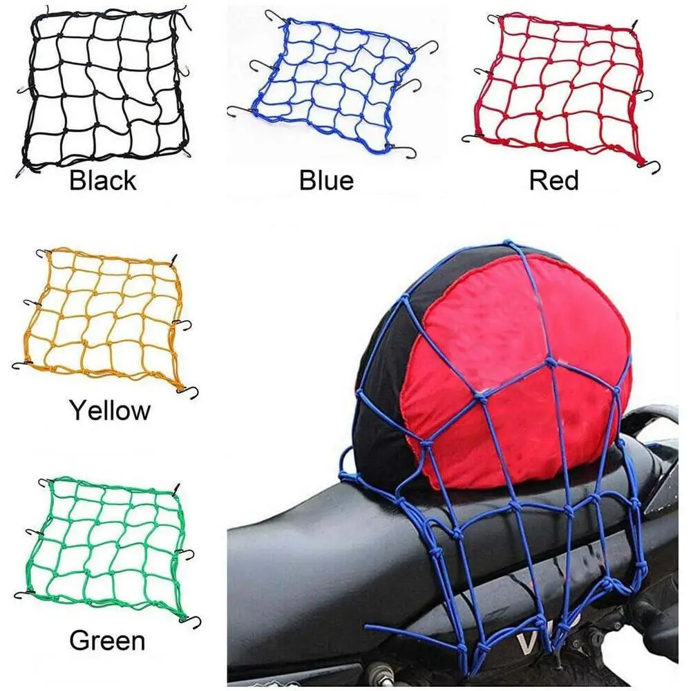 Motorcycle Cargo Net Motorcycle Luggage Net Net Helmet Rope Storage Bag