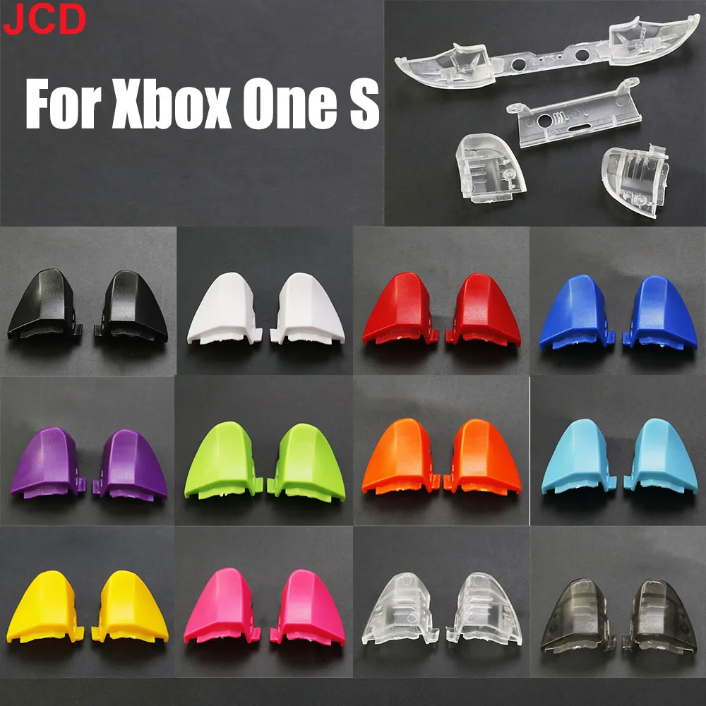 

JCD 1 Pairs for Xbox One S Slim Controller RT LT Trigger Buttons Mod Kit Replacement Repair Parts