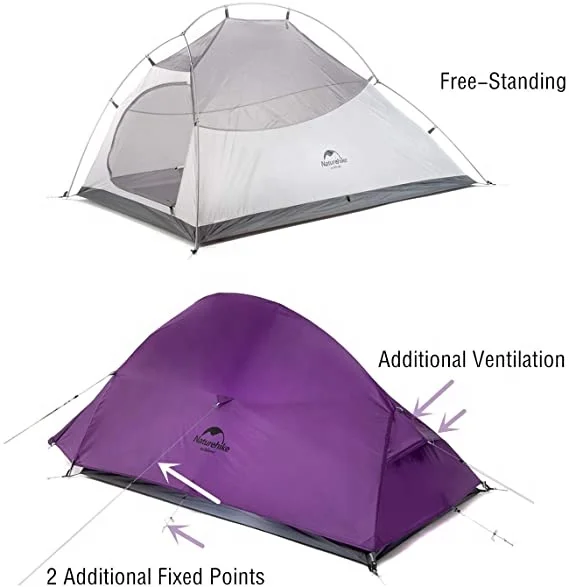 

New Arrival 2 People Durable And Windproof Family Tents For Camping Various Purposes