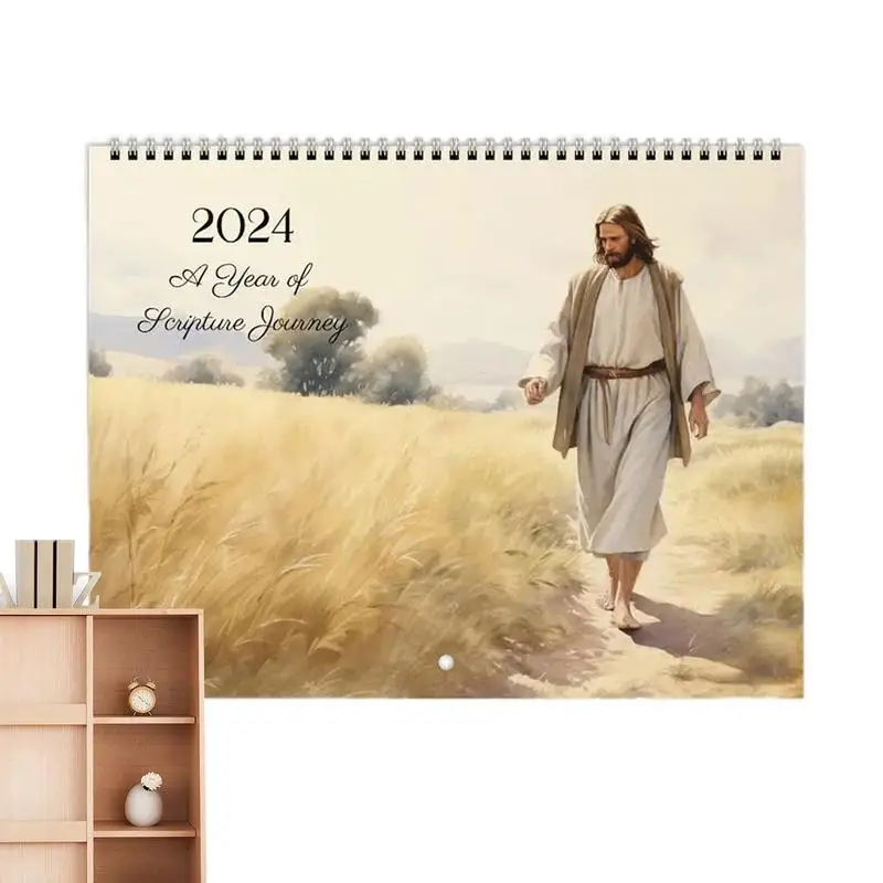 

Jesus Christ Calendar 2024 Jesus Poster Calendar Inspirational Wall Decor Art Calendar Jesus Themed 12 Month Planner Calendar