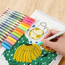 

36 Colors 0.7mm Acrylic Marker Pens Set for Painting Ceramic Rock Glass Porcelain Detailed Graffiti Markers Drawing Art Pen