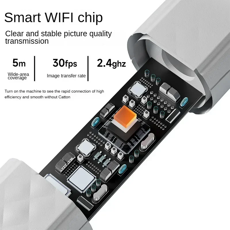 Wireless Smart Visual Ear Cleaner 800W Ear Stick Otoscope  Ear Wax Removal Tool Ear pick Camera Ear Endoscope for iOS Android