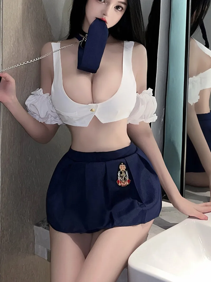 

Женское нижнее белье, сексуальная Студенческая новая форма JK, короткое милое новое мини-платье, элегантные милые модные женские топы 2023, корейский стиль G2QG
