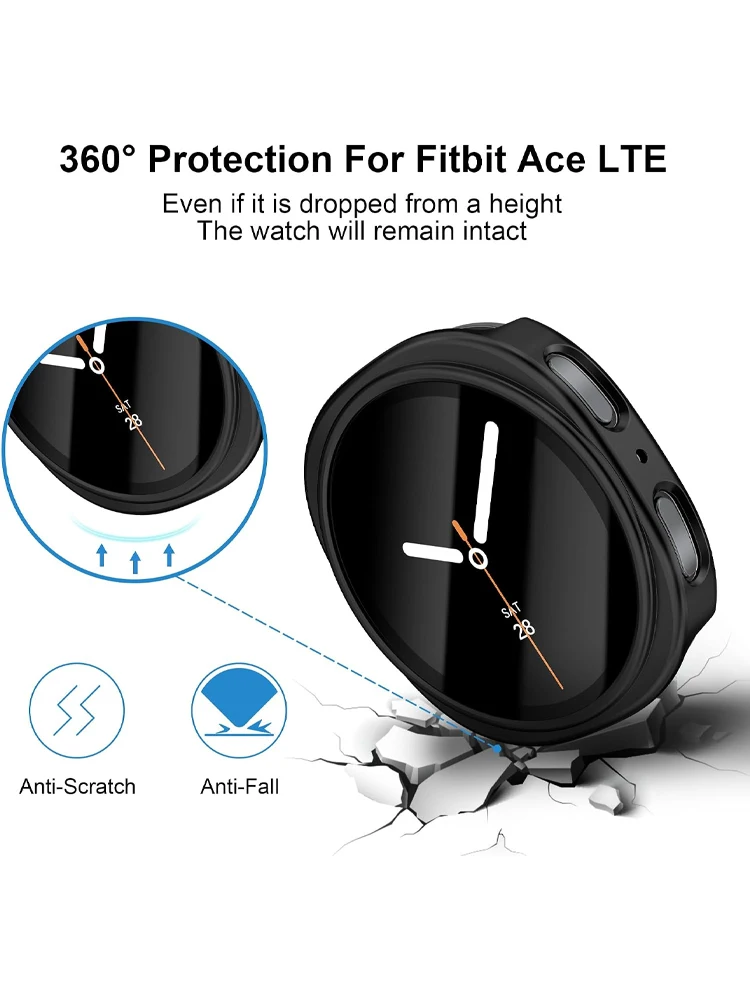All-Coverage Tempered Glass Screen Protector Case