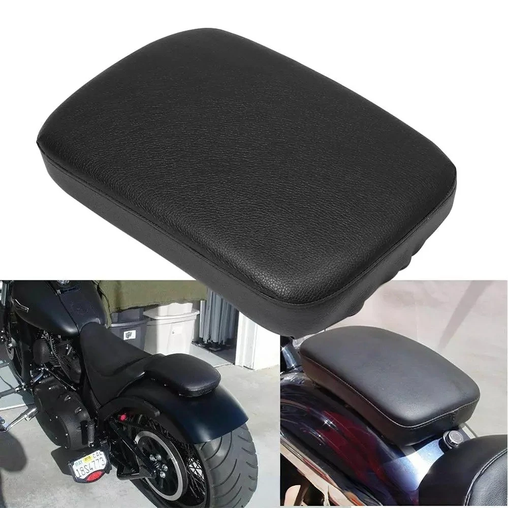 

Motorcycle Rear Passenger Cushion 8 Suction Cups Pillion Pad Suction Seat For Harley Dyna Sportster Softail Touring XL 883