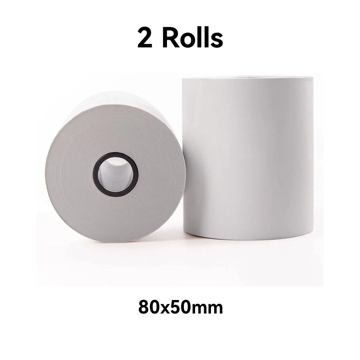 3 1/8 x 50 Thermal Paper (80mm x 50m) for Square POS System, Register Thermal Receipt Paper Rolls for TM-T88III,TM-T88IV,TM-T88V