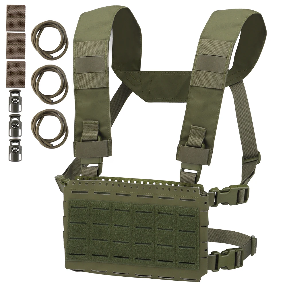 

Tactical MK5 Chest Rig SS MKV Micro Fight Chassis Magazine Pouch Plate Carrier Hunting Molle Webbed Gear JPC Vest Accessories