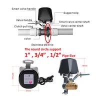 Tuya Alexa Google WiFi Water Smart Valve Shutoff Timer Sprinkler Controller Gas Valve Controller Smart Life APP Remote Control 6
