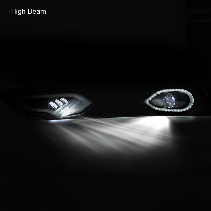 Led Koplamp Met Halo Engel Oog Voor B-MW S1000rr 2015-2018