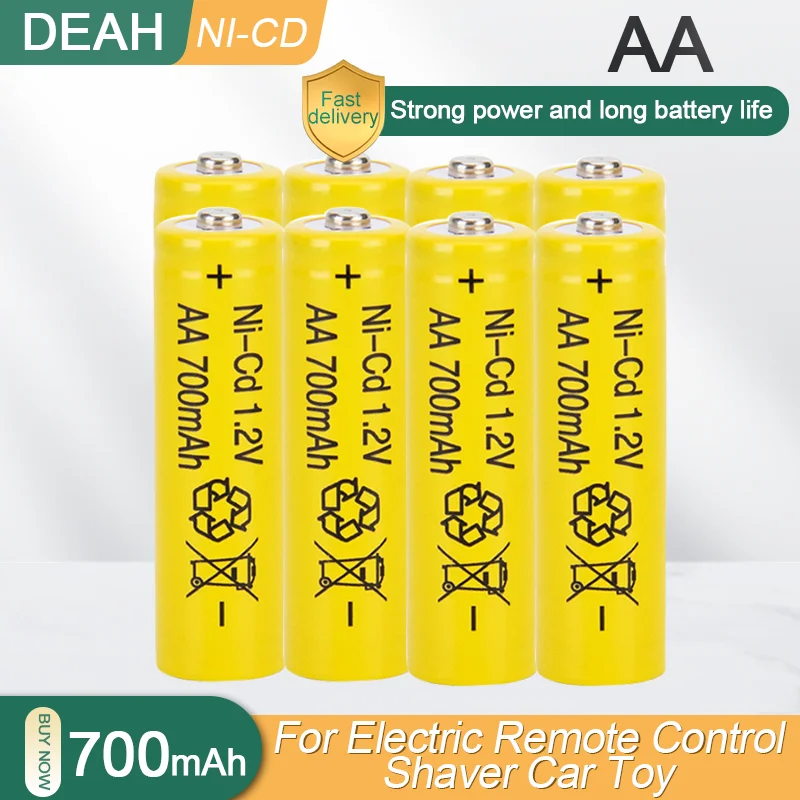 NEW12V700mAhNICDAARechargeableBatteryForMouseElectricToy